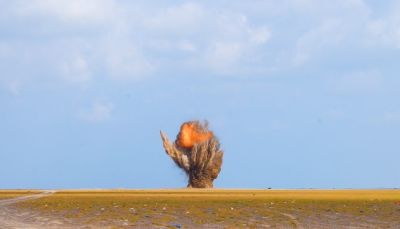 مشروع "مسام" يتلف أكثر من 4 آلاف لغم وذخائر غير منفجرة من مخلفات الحوثيين في باب المندب