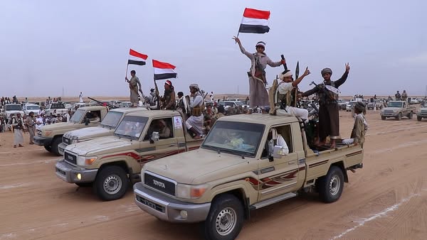 مقاومة مأرب والجوف تحيي الذكر11 لمطارح نخلاء