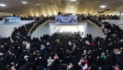  استقبال كبير في مأرب لزوجة الشهيد "حنتوس"