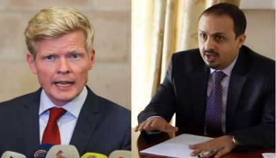 الإرياني ينتقد بيان غروندبرغ بشأن مجزرة حيران: المواقف الرمادية تشجع الحوثيين على الإفلات من العقاب