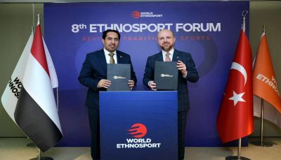 اليمن يوقّع مذكرة تفاهم مع الاتحاد العالمي للرياضات التقليدية لتطوير الألعاب التراثية