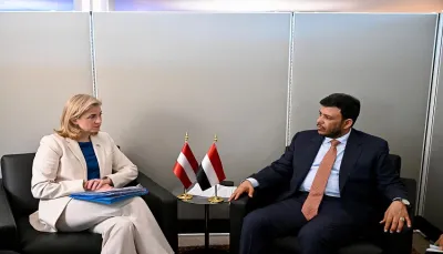 الدكتور عبدالله العليمي يبحث مع وزيرة خارجية النمسا مستجدات الأوضاع في اليمن وأمن باب المندب