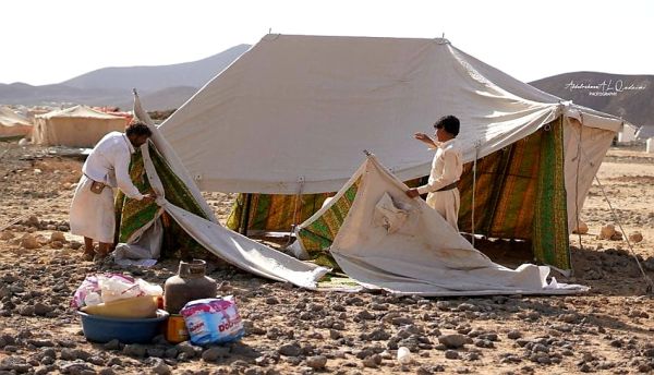 وحدة النازحين بمأرب: أكثر من 2000 أسرة تضررت جراء الأمطار والعواصف خلال الأيام الماضية