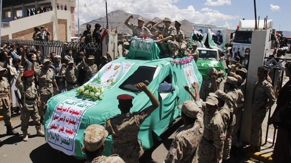 الميليشيات تشيع عدد من قتلاها في صنعاء