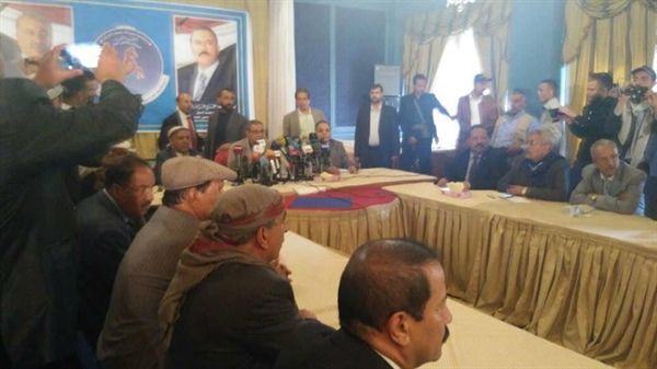 الحوثيون يستكملون السيطرة على المؤتمر (جناح صنعاء) بإعلان قيادة جديدة للحزب