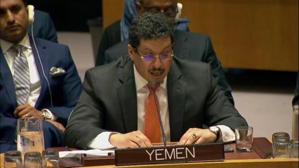بن مبارك: معاناة سكان المناطق التي يسيطر عليها الحوثيين يجب أن لا تستمر