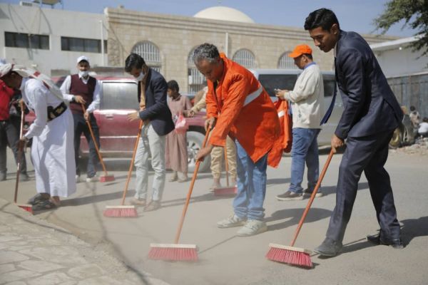 مأرب تحيي اليوم الوطني للنظافة بحملة شاملة