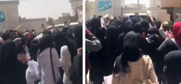"المتوكل" يهدد طالبات جامعة العلوم والتكنولوجيا عقب تظاهرة رافضة لميليشيا الحوثي