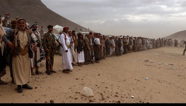 أبناء صنعاء يحتشدون في مأرب لإسناد الجيش الوطني