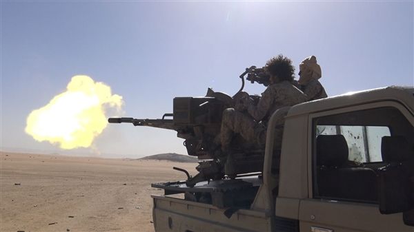 مصراع عشرات العناصر الحوثية بنيران أبطال الجيش بجبهات مأرب والجوف