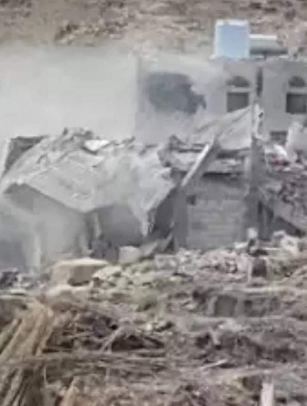هيئة مدنية تدين تفجير مليشيا الحوثي منزل مواطن بمحافظة البيضاء