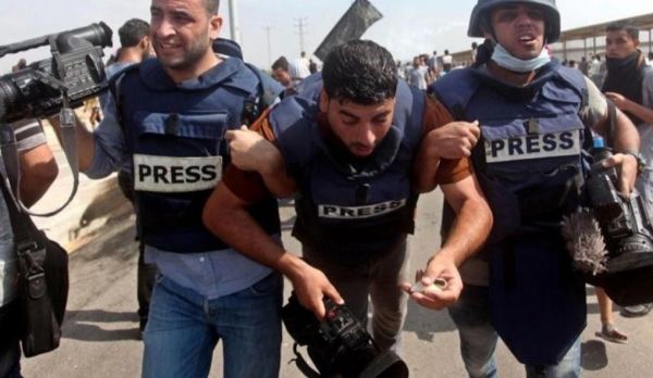  "الصحفيين اليمنيين" تدين استهداف قوات الاحتلال الإسرائيلي الصحفيين في غزة