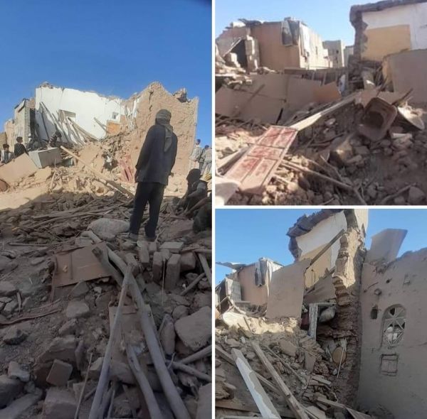 الاتحاد الأوروبي يدين تفجير الحوثي منازل السكان في رداع