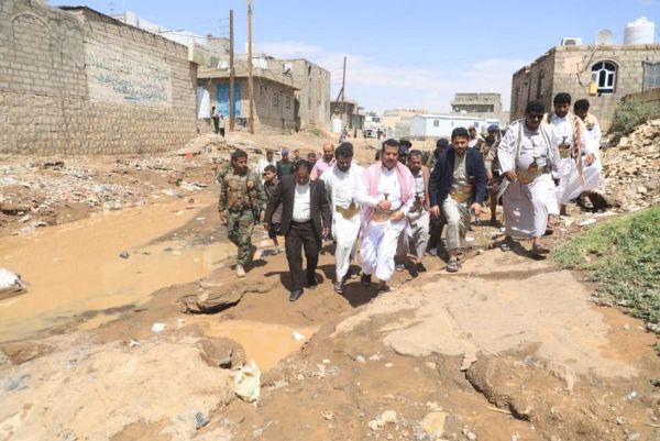 لجنة الطوارئ في مأرب تعلن تضرر 8684 أسرة نازحة جراء الأمطار  