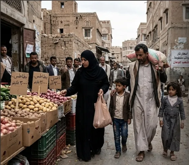 تحت حكم مليشيا الحوثي.. أزمة معيشية خانقة في صنعاء و80% من الأسر تعاني من الفقر والغلاء