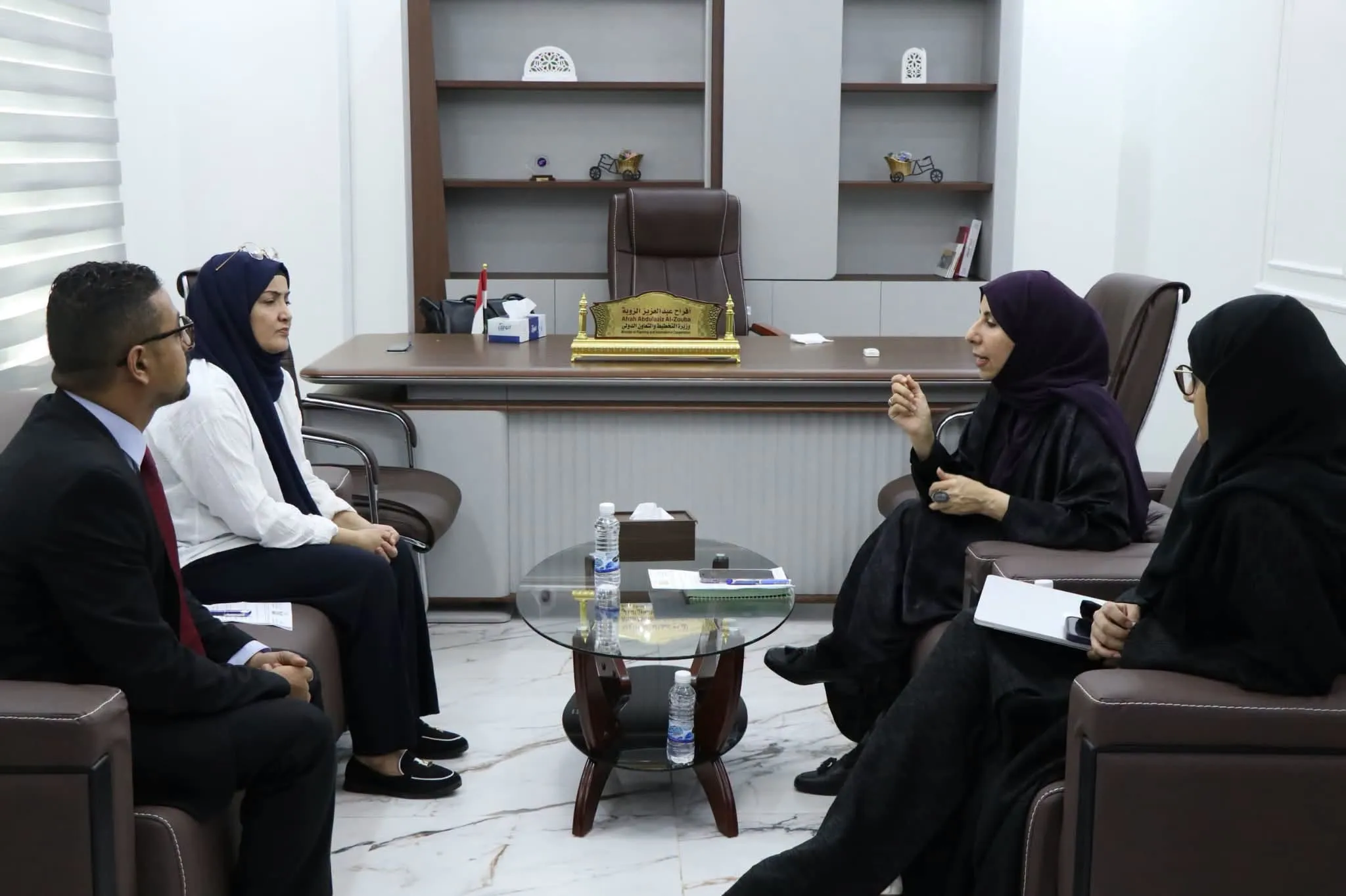 وزيرتا الشؤون القانونية والتخطيط تبحثان تنظيم التعاون مع المانحين ودعم الإصلاح التشريعي والمؤسسي