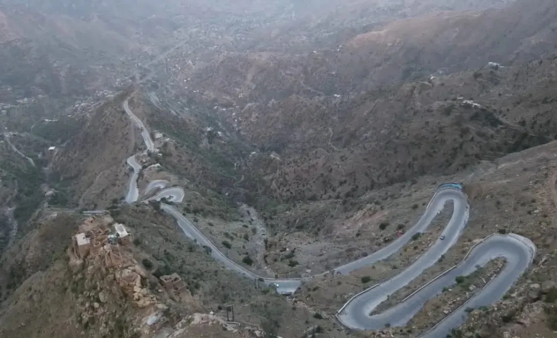 محور طور الباحة: طريق هيجة العبد آمنة وسالكة أمام حركة المرور