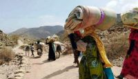 مليشيا الحوثي تهجر 60 أسرة قسريًا غربي تعز