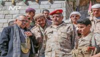 محافظو إقليم تهامة يتفقدون أبطال المنطقة العسكرية السابعة شرق صنعاء