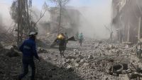 القنابل تتساقط .. وسكان الغوطة الشرقية "ينتظرون الموت"