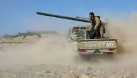 مدفعية الجيش تدك مواقع المليشيات في نهم شرقي صنعاء