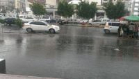 أمطار غزيرة على العاصمة صنعاء ومحيطها "صور"