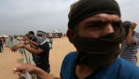 إصابة 30 فلسطيني بإطلاق قوات الاحتلال الاسرائيلي الرصاص والغاز على متظاهرين