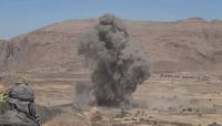 مدفعية الجيش تدك مواقع مليشيا الحوثي بجبهة نهم شرقي صنعاء