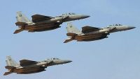 غارات متفرقة لمقاتلات التحالف العربي بصنعاء