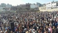 جموع غفيرة في صنعاء تشيّع جثمان فقيد الوطن الشيخ "محمد حسن دماج"