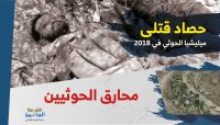 محارق الحوثيين.. إحصائية ترصد الخسائر البشرية للحوثيين في 2018 (أنفوجرافيك)