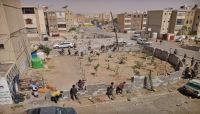 مجددا.. وقفة احتجاجية لسكان مدينة سعوان رفضا للحصار الحوثي