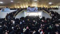  استقبال كبير في مأرب لزوجة الشهيد "حنتوس"
