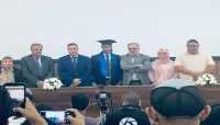 الطالب اليمني خالد صالح شطيف ينال الدكتوراه بدرجة “مشرف جداً” من جامعة ابن طفيل المغربية