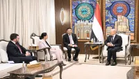 "العليمي" يؤكد أن اليمن يدخل اليوم مرحلة جديدة من استعادة المبادرة وبناء مؤسسات الدولة