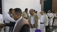 مأرب.. قيادات في الإصلاح تؤدي واجب العزاء في رحيل الشيخ ربيش بن كعلان